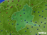 2018年08月20日の群馬県のアメダス(日照時間)