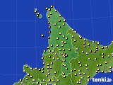 アメダス実況(気温)(2018年08月21日)