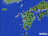 2018年08月23日の九州地方のアメダス(日照時間)