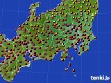 アメダス実況(気温)(2018年08月27日)