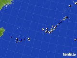 沖縄地方のアメダス実況(風向・風速)(2018年08月28日)