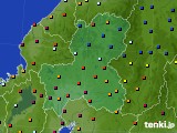 岐阜県のアメダス実況(日照時間)(2018年08月30日)