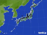 アメダス実況(降水量)(2018年08月31日)