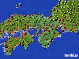 2018年08月31日の近畿地方のアメダス(気温)