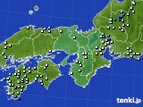 近畿地方のアメダス実況(降水量)(2018年09月01日)