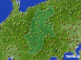長野県のアメダス実況(気温)(2018年09月01日)