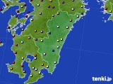 宮崎県のアメダス実況(日照時間)(2018年09月03日)