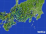 東海地方のアメダス実況(降水量)(2018年09月04日)