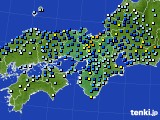 近畿地方のアメダス実況(降水量)(2018年09月04日)