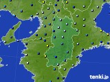 奈良県のアメダス実況(降水量)(2018年09月04日)