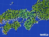 近畿地方のアメダス実況(日照時間)(2018年09月04日)