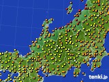 2018年09月04日の北陸地方のアメダス(気温)