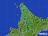 道北のアメダス実況(風向・風速)(2018年09月05日)