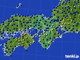 2018年09月06日の近畿地方のアメダス(日照時間)
