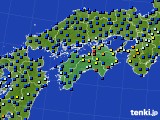 2018年09月06日の四国地方のアメダス(日照時間)