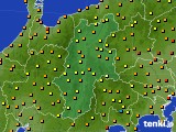 長野県のアメダス実況(気温)(2018年09月06日)