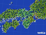 近畿地方のアメダス実況(日照時間)(2018年09月07日)