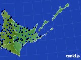 2018年09月07日の道東のアメダス(日照時間)