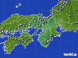 近畿地方のアメダス実況(降水量)(2018年09月08日)