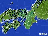 近畿地方のアメダス実況(降水量)(2018年09月09日)