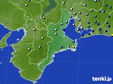 三重県のアメダス実況(降水量)(2018年09月10日)