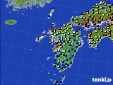 九州地方のアメダス実況(日照時間)(2018年09月11日)