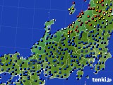 北陸地方のアメダス実況(日照時間)(2018年09月12日)
