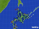 2018年09月16日の北海道地方のアメダス(日照時間)