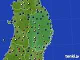 2018年09月16日の岩手県のアメダス(日照時間)