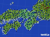 2018年09月26日の近畿地方のアメダス(日照時間)