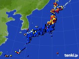 2018年09月26日のアメダス(日照時間)