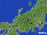 北陸地方のアメダス実況(風向・風速)(2018年09月26日)
