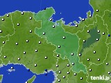 京都府のアメダス実況(風向・風速)(2018年09月26日)