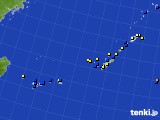 沖縄地方のアメダス実況(風向・風速)(2018年09月27日)