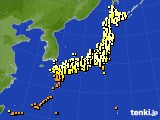 アメダス実況(気温)(2018年09月29日)