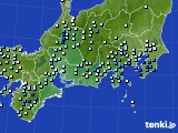 東海地方のアメダス実況(降水量)(2018年09月30日)