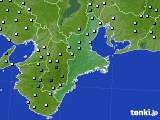 2018年09月30日の三重県のアメダス(降水量)