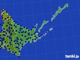 2018年09月30日の道東のアメダス(日照時間)