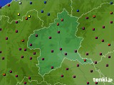 群馬県のアメダス実況(日照時間)(2018年10月01日)