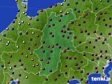 2018年10月01日の長野県のアメダス(日照時間)