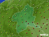 2018年10月01日の群馬県のアメダス(気温)