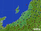 新潟県のアメダス実況(日照時間)(2018年10月02日)