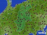 長野県のアメダス実況(日照時間)(2018年10月02日)