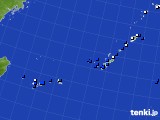 沖縄地方のアメダス実況(風向・風速)(2018年10月02日)