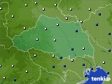 埼玉県のアメダス実況(風向・風速)(2018年10月06日)