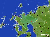 佐賀県のアメダス実況(日照時間)(2018年10月08日)