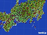 東海地方のアメダス実況(日照時間)(2018年10月09日)