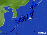 アメダス実況(日照時間)(2018年10月11日)