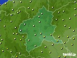 2018年10月11日の群馬県のアメダス(気温)