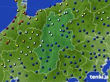 長野県のアメダス実況(日照時間)(2018年10月16日)